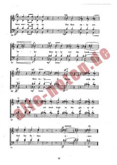 Mass SATB Unaccompanied von Peter Dickinson 