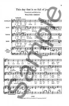 This Day That Is So Full Of Joy von Walter Emery 