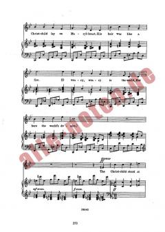 The Christ-Child Lay On Mary's Lap von Arthur Wills 