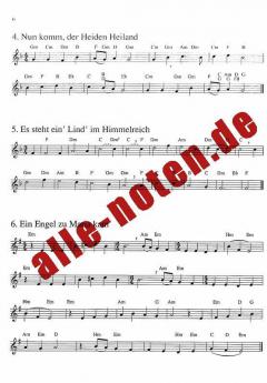 Das Buch der Weihnachtslieder: 1. Stimme in C / Melodiestimme (Violinschlüssel) 