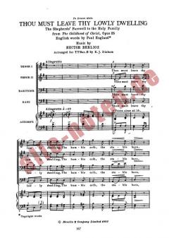Thou Must Leave Thy Lowly Dwelling von Hector Berlioz 