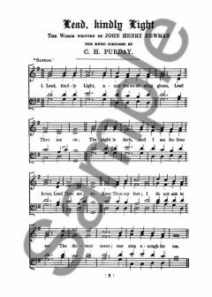Lead Kindly Light von C.H. Purday 