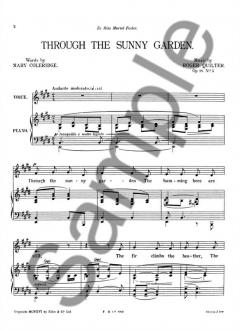 Two September Songs Op. 18 Nos. 5 And 6 von Roger Quilter 