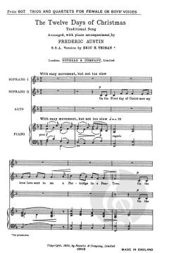 The Twelve Days Of Christmas 