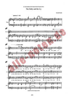 Hesketh The Holly And The Ivy SSA von Kenneth Hesketh 