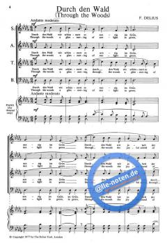 6 Early Part-Songs (Frederick Delius) 