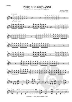 In Re Don Giovanni von Michael Nyman 
