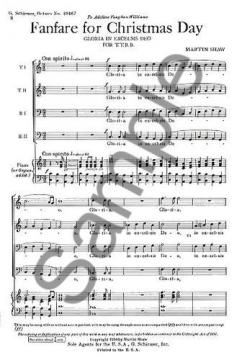 Fanfare For Christmas Day (Martin Shaw) 