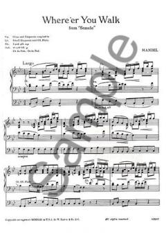 Where'er You Walk von Georg Friedrich Händel 