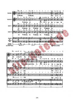 Tramping Song TTBB (Thomas Pitfield) 