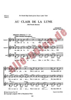 Au Clair de La Lune 
