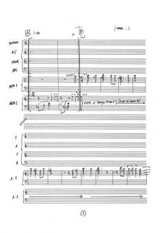 Mikkelborg Noone Of Night 2 Hp SATB (Palle Mikkelborg) 