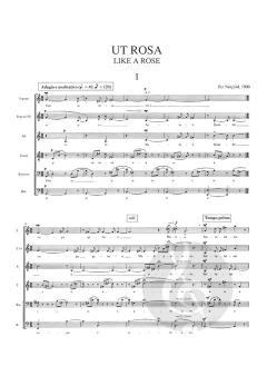 Norgard Ut Rosa SATB 