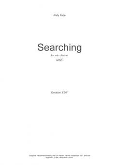 Pape Searching Clarinet von Andy Pape 