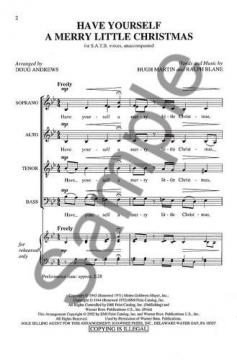 Have Yourself A Merry Little Christmas 