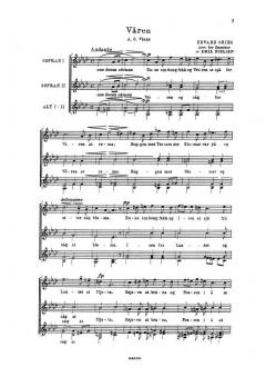 Varen von Edvard Grieg 