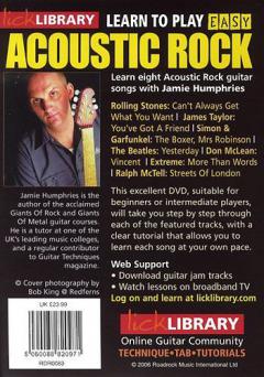 Learn To Play Easy Acoustic Rock Vol. 5 von Jamie Humphries 