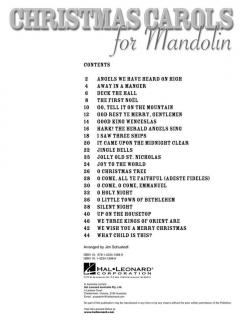 Christmas Carols For Mandolin im Alle Noten Shop kaufen