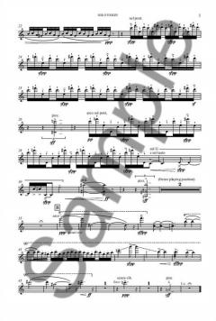 Witness to A Snow Miracle (Solo Violin Part) von Simon Holt 