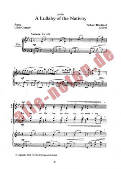 A Lullaby Of The Nativity von Richard Blackford 