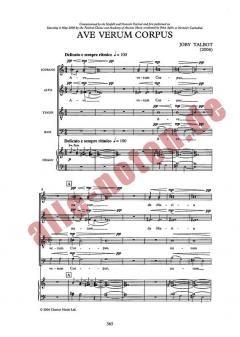 Ave Verum Corpus (Joby Talbot) 
