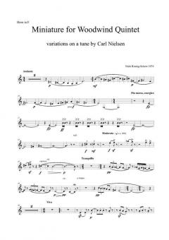 Miniature, Kopi von Niels Rosing-Schow 