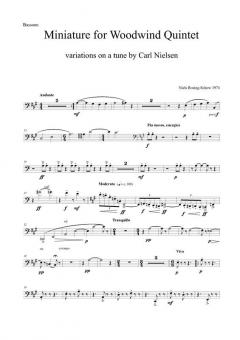 Miniature, Kopi von Niels Rosing-Schow 