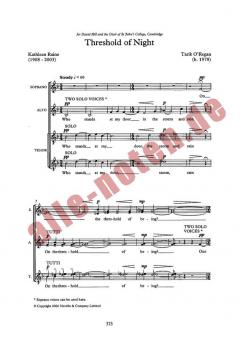 Threshold Of Night von Tarik O'Regan 