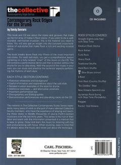 Contemporary Rock Styles For The Drums (Sandy Gennaro) 