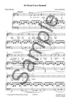 So Sweet Love Seemed von Lennox Berkeley 