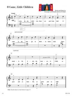 Piano Adventures Christmas Book - Level 1 von Randall Faber 