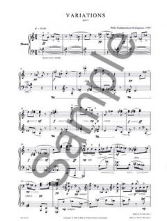 Variations Op. 8 von Pelle Gudmundsen-Holmgreen 
