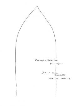 Preludio Festivo von Per Norgard 