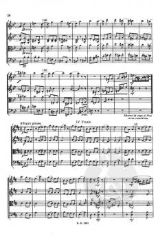 Streichquartett Nr. 1 D-Dur op. 11 CW 90 von Pjotr Iljitsch Tschaikowski im Alle Noten Shop kaufen