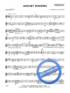 Mozart Sonatina (Wolfgang Amadeus Mozart) 