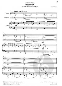 Oblivion von Astor Piazzolla 