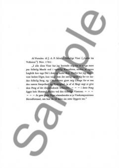 Nielsen En Snes Danske Viser Vol.1 Voice/Piano (D) 