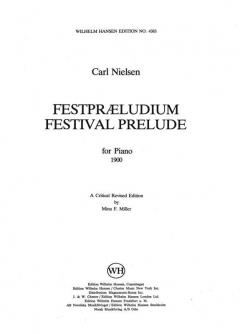 Nielsen, C Festival Prelude (Miller) Piano 