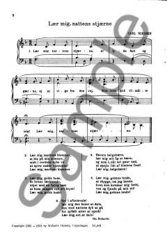 Nielsen, C 4 Folkelige Melodier (D) Med Voice/Piano 