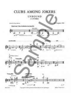 Clubs Among Jokers, Tales Of A Hand Suite No.3 von Per Norgard 