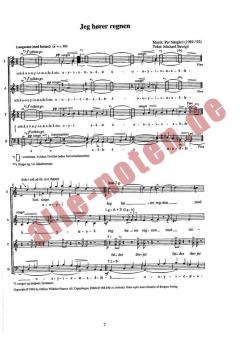 Jeg Horer Regnen (Per Norgard) 