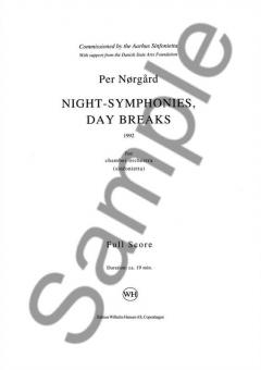 Night Symphonies, Day Breaks (Per Norgard) 