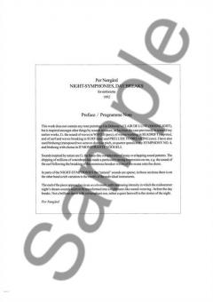 Night Symphonies, Day Breaks (Per Norgard) 