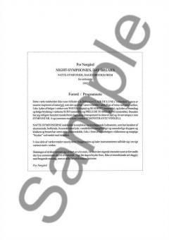 Night Symphonies, Day Breaks (Per Norgard) 