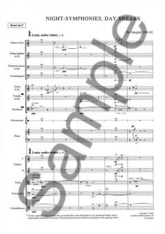 Night Symphonies, Day Breaks (Per Norgard) 