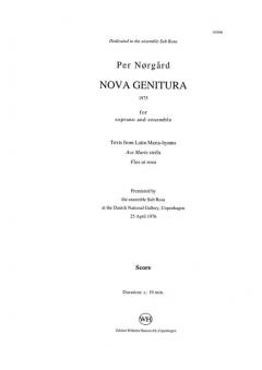 Nova Genitura (Per Norgard) 