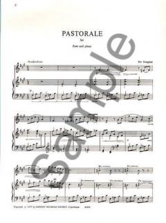 Pastoral for Flute and Piano von Per Norgard 