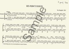 Re-Percussion von Per Norgard im Alle Noten Shop kaufen