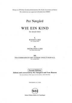 Wie Ein Kind (Per Norgard) 