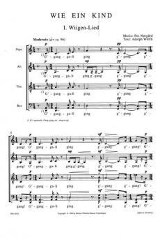 Wie Ein Kind (Per Norgard) 